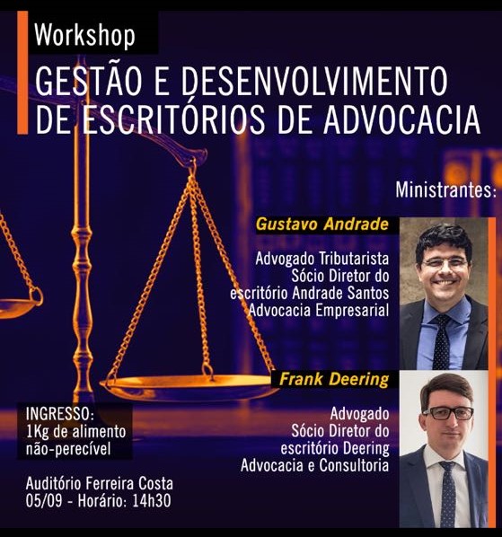 Workshop Gestão e Desenvolvimento de Escritórios de Advocacia